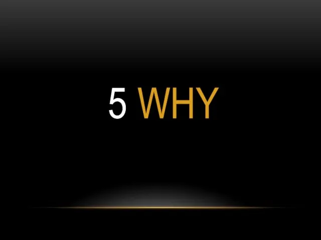 5 WHY