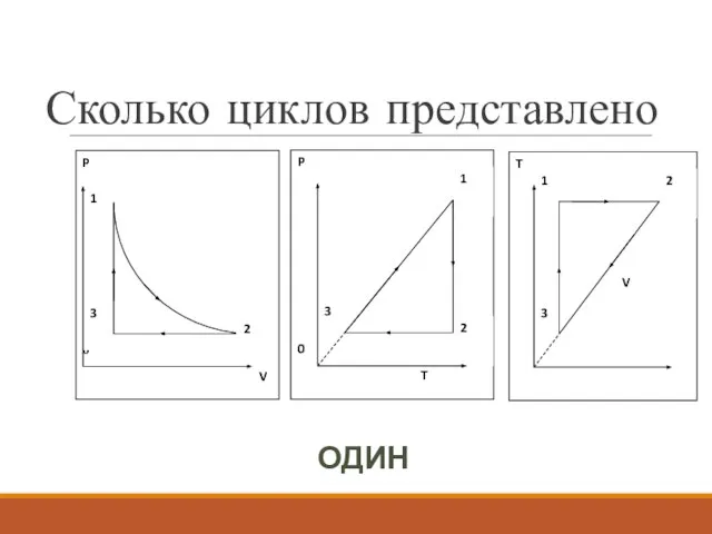 Сколько циклов представлено ОДИН