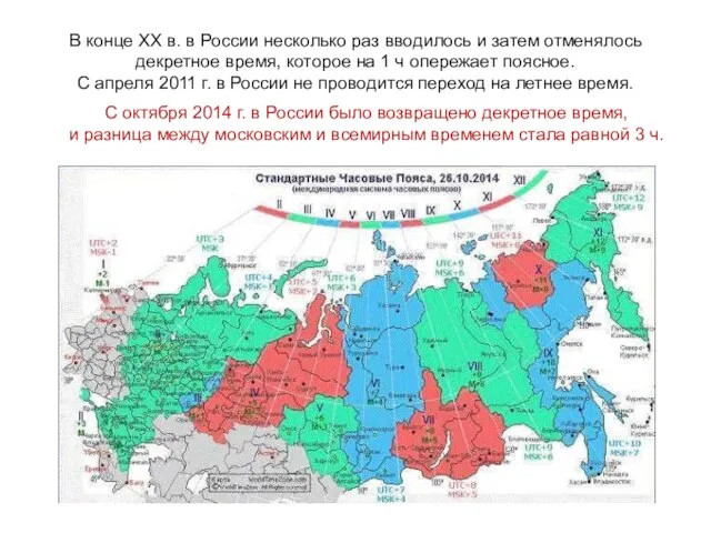 Время – это непрерывная череда сменяющих друг друга явлений. В конце ХХ