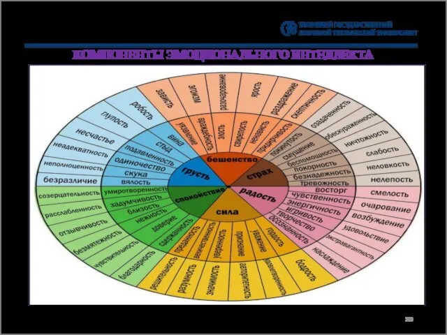 КОМПОНЕНТЫ ЭМОЦИОНАЛЬНОГО ИНТЕЛЛЕКТА