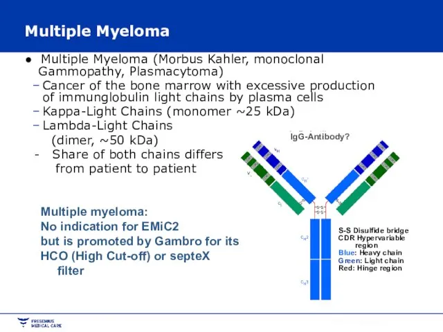EMiC Filter December 2010 - - Multiple Myeloma ● Multiple Myeloma (Morbus