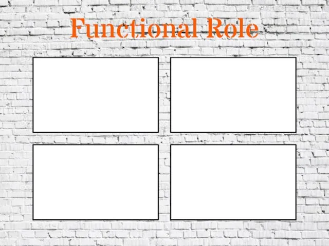 Functional Role