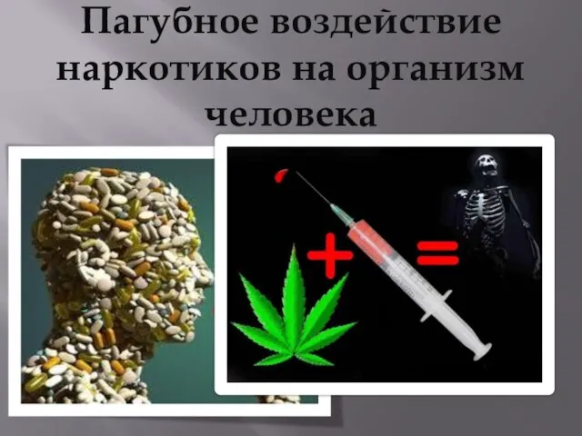Пагубное воздействие наркотиков на организм человека