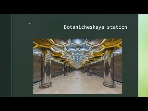 Botanicheskaya station
