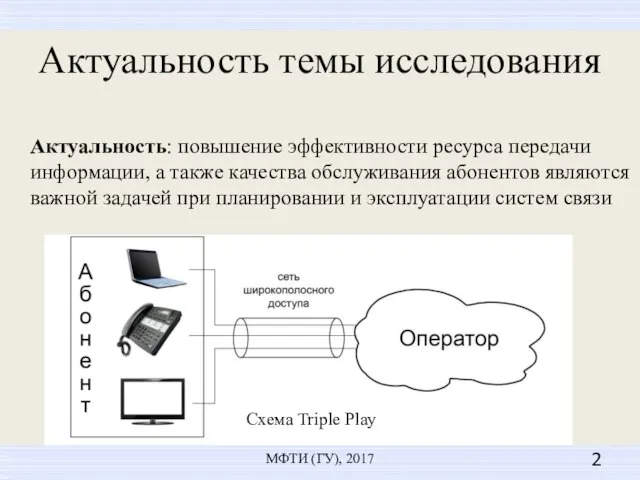 Актуальность темы исследования Актуальность: повышение эффективности ресурса передачи информации, а также качества