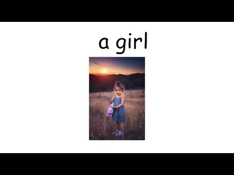 a girl