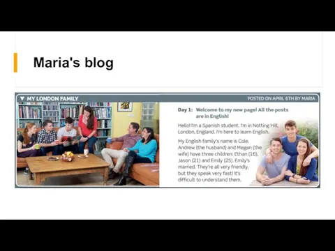Maria's blog
