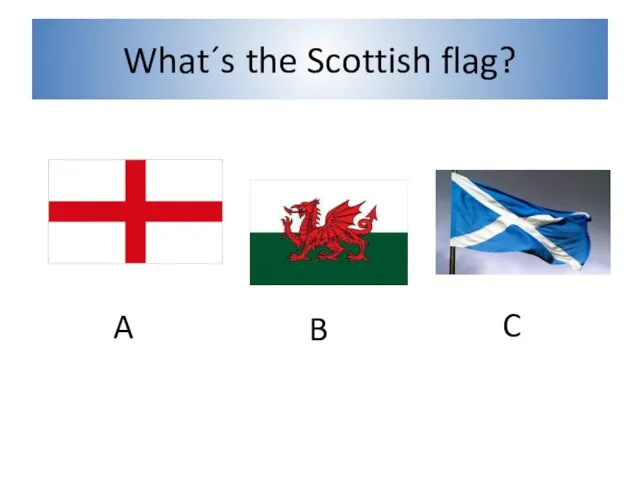 What´s the Scottish flag?