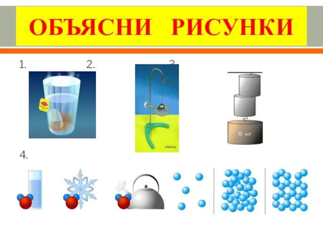 ОБЪЯСНИ РИСУНКИ 1. 2. 3. 4. 4. 5.