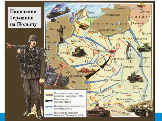 Нападение Германии на Польшу