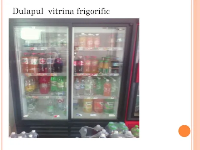 Dulapul vitrina frigorific