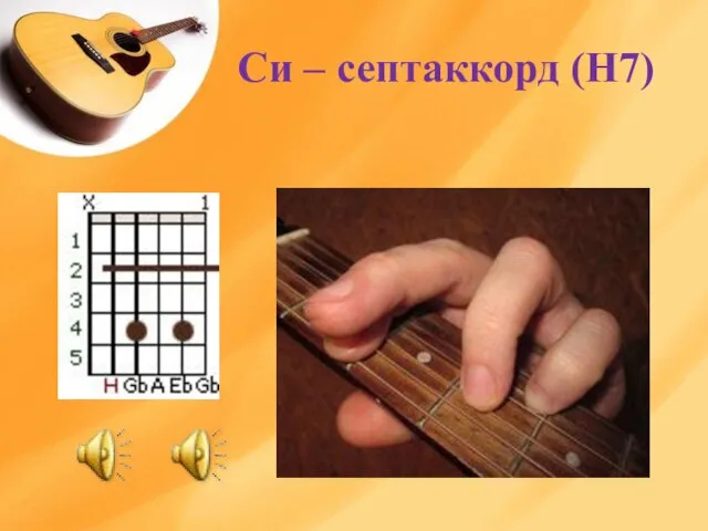 Си – септаккорд (H7)