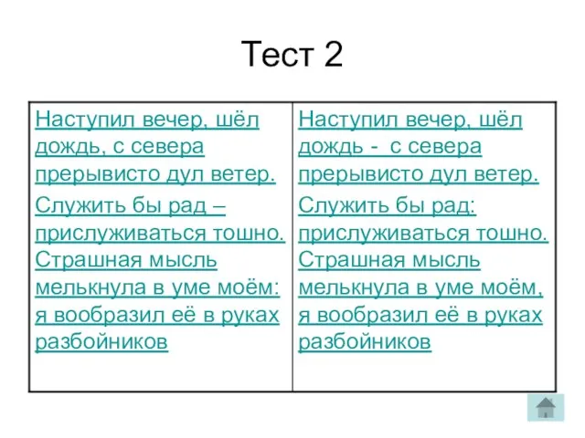 Тест 2