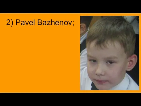 2) Pavel Bazhenov;