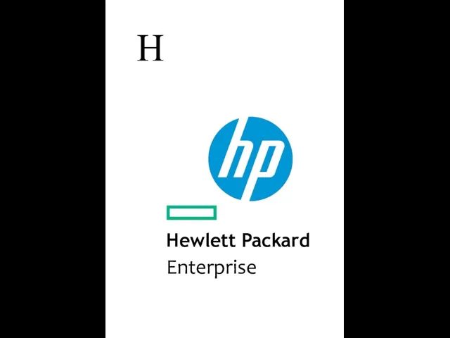 H Hewlett Packard Enterprise