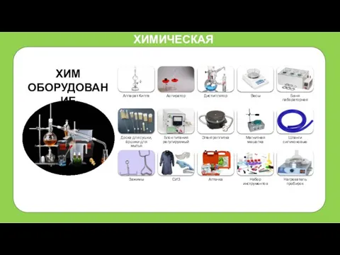 ХИМИЧЕСКАЯ ЛАБОРАТОРИЯ ХИМ ОБОРУДОВАНИЕ