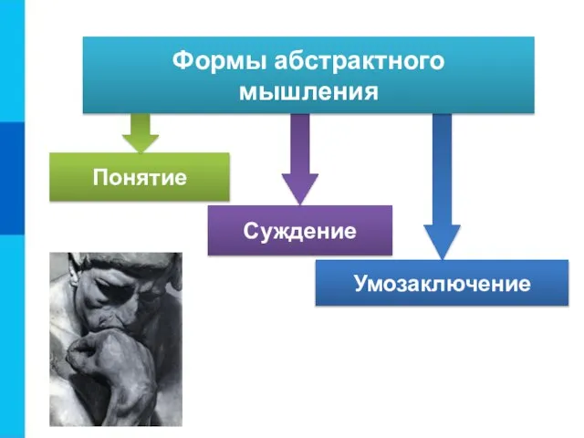 Формы абстрактного мышления