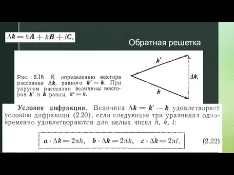 Обратная решетка