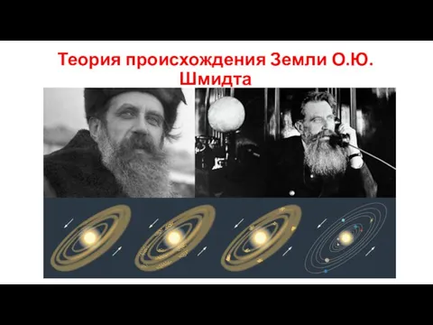 Теория происхождения Земли О.Ю. Шмидта