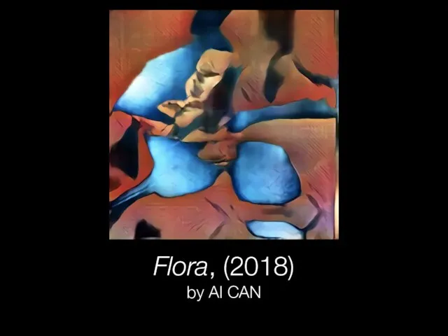 Flora, (2018) by AI CAN