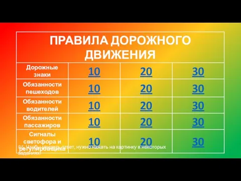 P.S. Чтобы увидеть ответ, нужно нажать на картинку в некоторых заданиях!