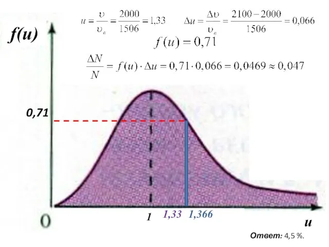 , 1,366 0,71 1,33 Ответ: 4,5 %.