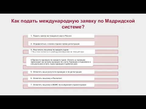 Как подать международную заявку по Мадридской системе?