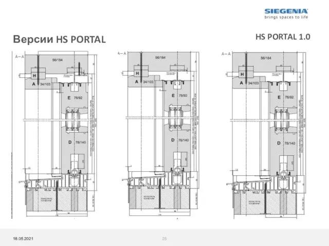 Версии HS PORTAL HS PORTAL 1.0