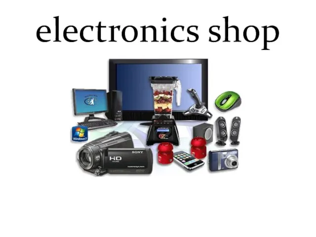 electronics shop