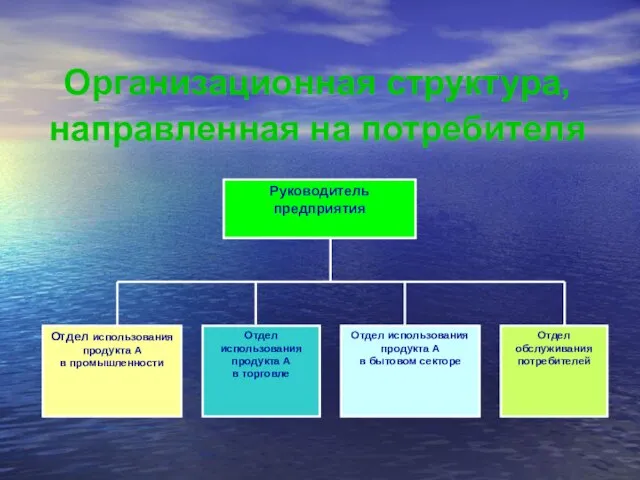 Организационная структура, направленная на потребителя