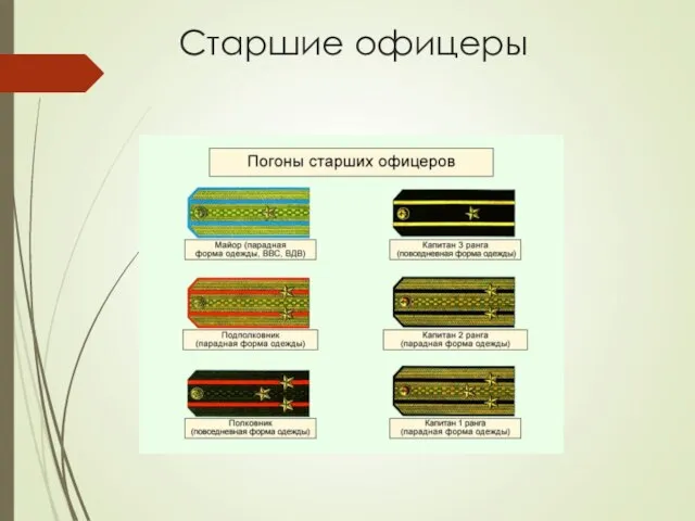 Старшие офицеры