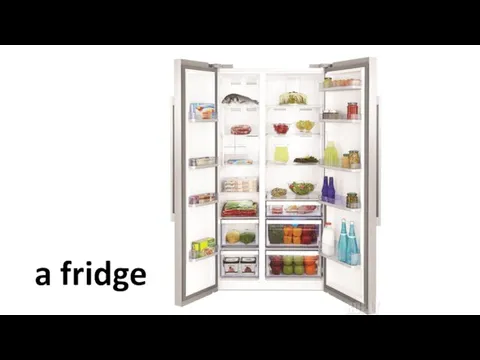 a fridge