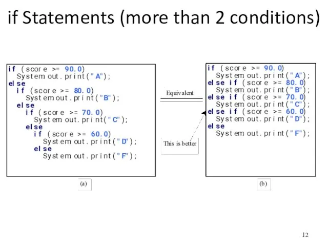 if Statements (more than 2 conditions)