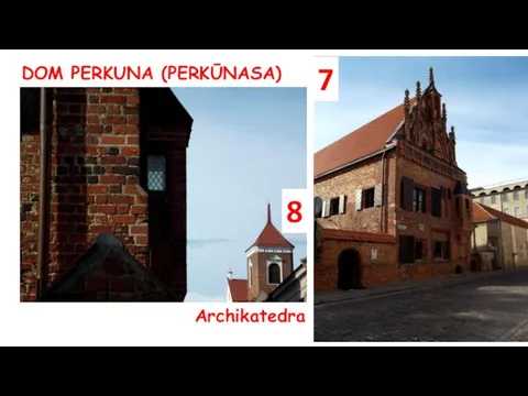 DOM PERKUNA (PERKŪNASA) 7 8 Archikatedra