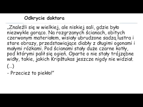 Odkrycie doktora