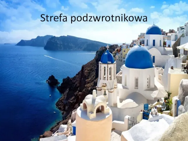 Strefa podzwrotnikowa