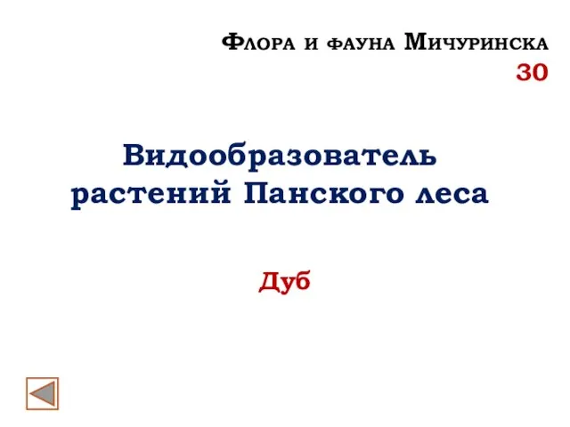 Видообразователь растений Панского леса Дуб Флора и фауна Мичуринска 30