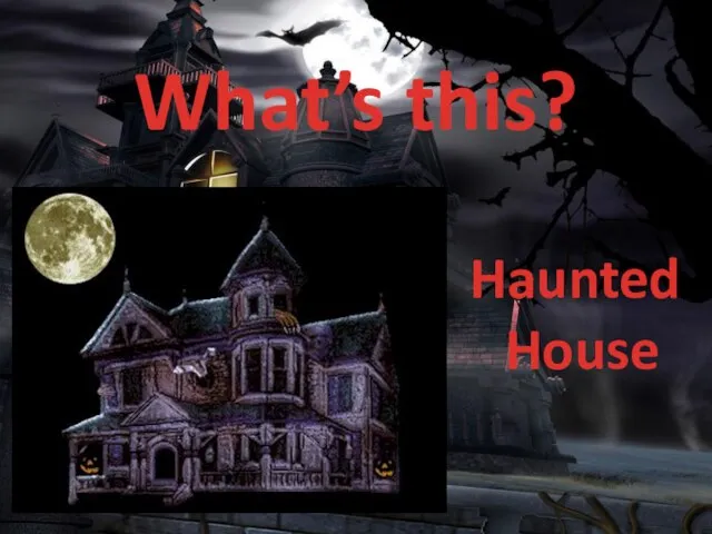 What’s this? Haunted House