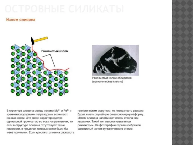 ОСТРОВНЫЕ СИЛИКАТЫ