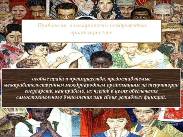 Привилегии и иммунитеты международных организаций это: особые права и преимущества, предоставляемые межправительственным