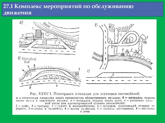 27.1 Комплекс мероприятий по обслуживанию движения