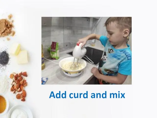 Add curd and mix