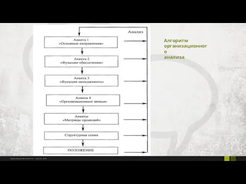 Алгоритм организационного анализа
