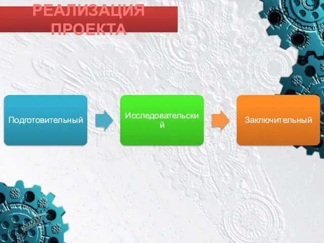 РЕАЛИЗАЦИЯ ПРОЕКТА