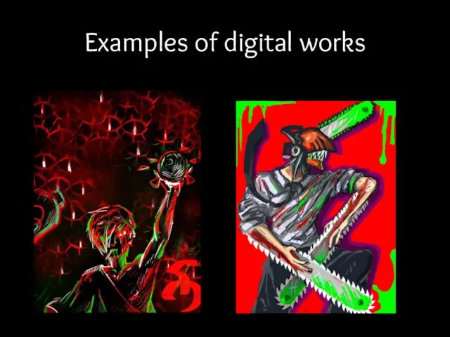 Examples of digital works