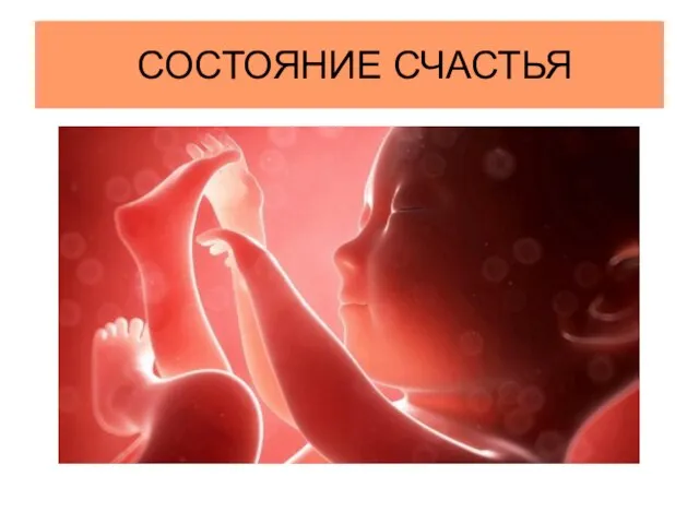 СОСТОЯНИЕ СЧАСТЬЯ