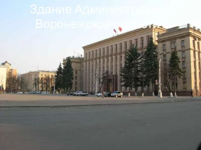 Здание Администрации Воронежской области