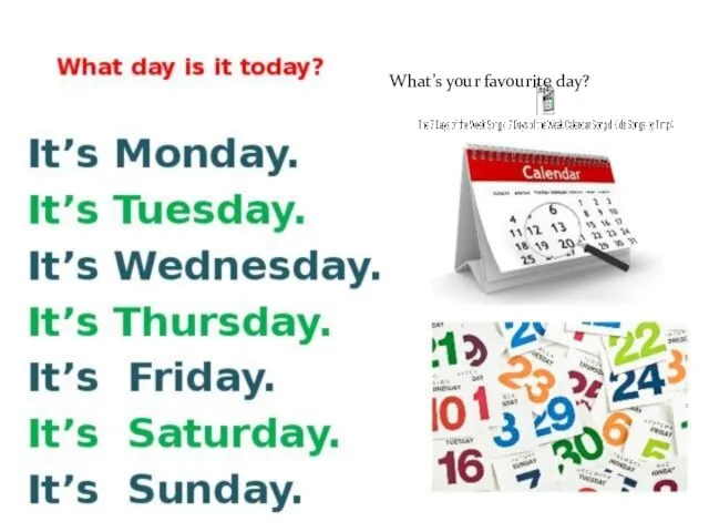 What’s your favourite day?
