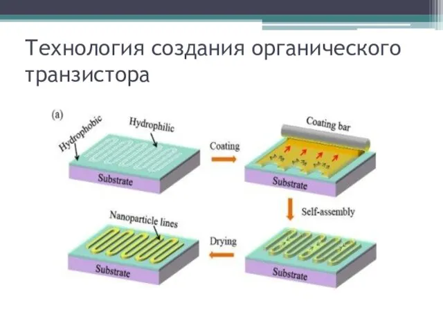 Технология создания органического транзистора