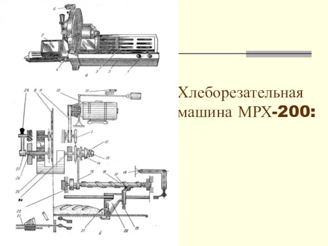 Хлеборезательная машина МРХ-200: